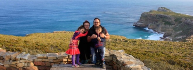Our family - Cape Point - 2014